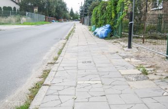 Wyremontujemy chodnik na ulicy Perzyckiej. fot ZDM