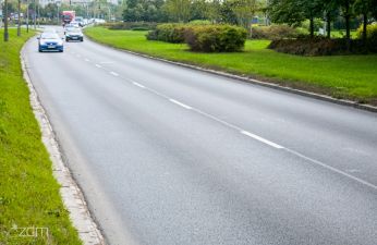 Ulica Hetmańska z nową nawierzchnią. fot. Bartosz Jankowski / ZDM