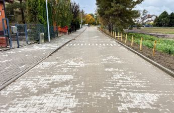 Wybudowaliśmy ulicę Łysy Młyn. fot. Bartosz Szczepaniak / ZDM