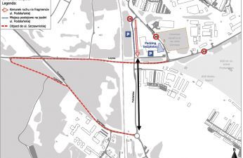 Organizacja ruchu w okolicach cmentarza przy ul. Lutyckiej w okresie Wszystkich Świętych