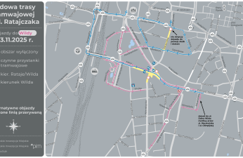 Objazdy na Wildę od 3 listopada 2025 r.