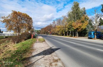 Powstanie nowe, doświetlone przejście dla pieszych. fot. Agata Kaniewska / ZDM