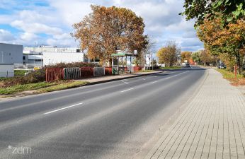 Powstanie nowe, doświetlone przejście dla pieszych. fot. Agata Kaniewska / ZDM