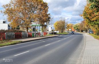 Powstanie nowe, doświetlone przejście dla pieszych. fot. Agata Kaniewska / ZDM