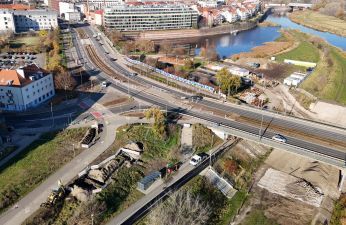 Zmiany w rejonie mostu Chrobrego. fot. PIM