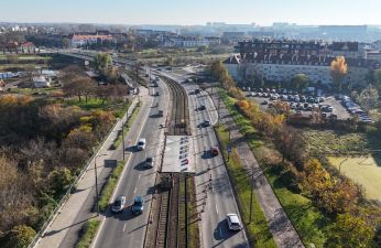 Zmiany w rejonie mostu Chrobrego. fot. PIM