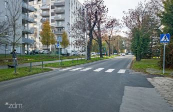 Przejście dla pieszych na ul. Hawelańskiej zostanie przebudowane. fot. Bartosz Jankowski / ZDM