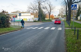 Przejście dla pieszych na ul. Hawelańskiej zostanie przebudowane. fot. Bartosz Jankowski / ZDM