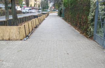 Wyremontowaliśmy chodnik na ulicy Palacza.