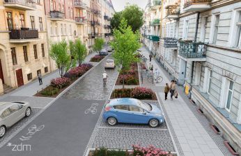 Wizualizacja poglądowa ulicy Kilińskiego.