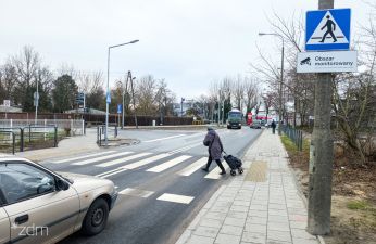 Skrzyżowanie ulic Pokrzywno, Torowa i Urszulanek stało się bardziej bezpieczne. 