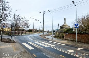 Skrzyżowanie ulic Pokrzywno, Torowa i Urszulanek stało się bardziej bezpieczne. 