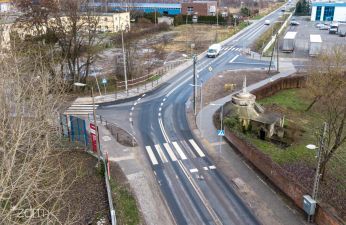 Skrzyżowanie ulic Pokrzywno, Torowa i Urszulanek stało się bardziej bezpieczne. 