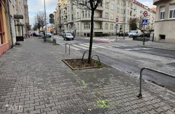 W tym miejscu pojawi się nowa zieleń. fot. Bartosz Szczepaniak / ZDM