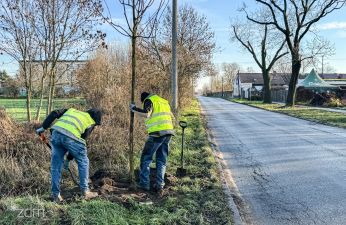 Tak wyglądały prace na ul. Michałowo. fot. Bartosz Szczepaniak / ZDM