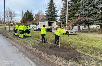 Tak wyglądały prace na ul. Szczepankowo. fot. Bartosz Szczepaniak / ZDM