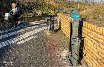 Nowe stacje napraw rowerów już dostępne. fot. Bartosz Szczepaniak / ZDM