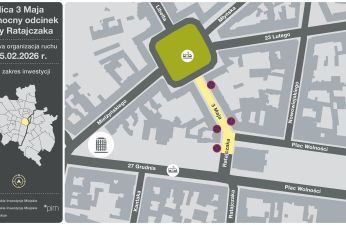 Rusza zagospodarowanie zielenią ul. 3 Maja