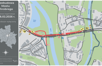 Zmiana organizacji ruchu od 16 lutego.