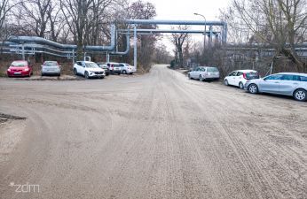 Ulica Syrenia zostanie przebudowana. fot. Bartosz Jankowski / ZDM