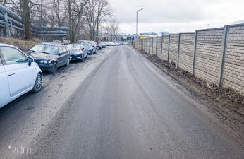 Ulica Syrenia zostanie przebudowana. fot. Bartosz Jankowski / ZDM