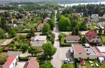 Ulica Admiralska - widok z perspektywy ptaka w kierunku j. Kierskiego. fot. PIM