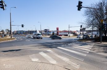 Rusza przebudowa ulicy Piątkowskiej oraz skrzyżowania z ulicami Słowiańską i Szydłowską. fot. Bartosz Jankowski / ZDM