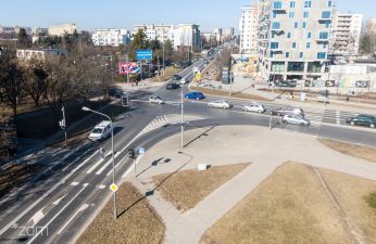 Rusza przebudowa ulicy Piątkowskiej oraz skrzyżowania z ulicami Słowiańską i Szydłowską. fot. Bartosz Jankowski / ZDM