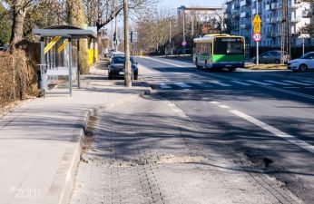 Przystanek autobusowy Koronkarska. fot. Bartosz Jankowski / ZDM