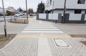 Nowy chodnik na Podolanach. fot. Bartosz Jankowski / ZDM