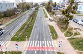 Północna jezdnia ulicy Serbskiej zostanie wyremontowana. fot. B.Jankowski/ZDM 