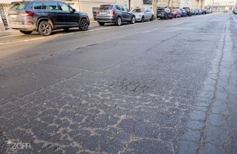 Wyremontujemy nawierzchnię jezdni na ulicy Zeylanda. fot. Bartosz Jankowski / ZDM