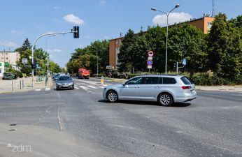Będzie bezpieczniej na skrzyżowaniu Grochowska – Marcelińska. fot. Bartosz Jankowski / ZDM