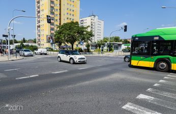 Będzie bezpieczniej na skrzyżowaniu Grochowska – Marcelińska. fot. Bartosz Jankowski / ZDM