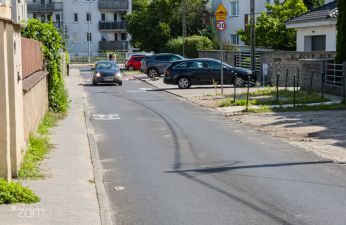 Nowa nawierzchnia ul. Andrzejewskiego. fot. Bartosz Jankowski / ZDM