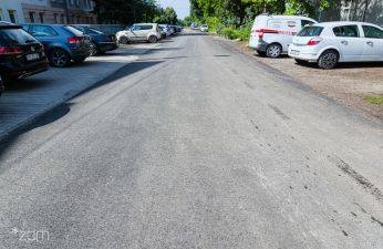 Nowa nawierzchnia ul. Andrzejewskiego. fot. Bartosz Jankowski / ZDM