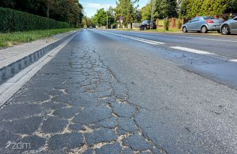 Naprawimy jezdnię ulicy Szelągowskiej. fot. Bartosz Szczepaniak / ZDM