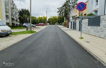 Ulica Tyrwacka zyskała nową nawierzchnię/ fot. B.Jankowski