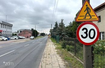 Ruszył remont chodnika na ul. Starołęckiej. fot. Bartosz Szczepaniak / ZDM