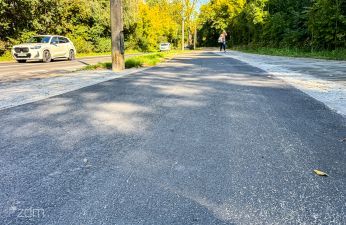 Nowy chodnik i droga dla rowerów na Dolnej Wildzie. fot. Bartosz Szczepaniak / ZDM
