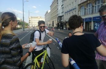 Licznik rowerzystów przekroczył 100 000 wskazań