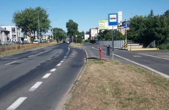 Rozpoczynamy remont dwóch zatok autobusowych na ul. Dąbrowskiego