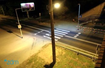 Doświetlenie przejścia dla pieszych na ul. Droga Dębińska