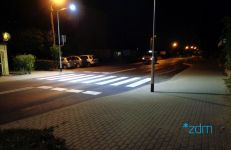 Doświetlenie przejścia dla pieszych na ul. Głuszyna