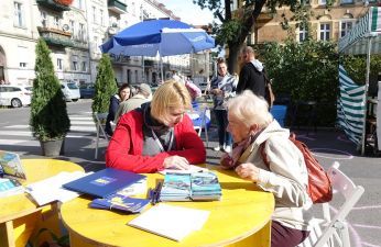 Park(ing) Day na skwerze Eki z Małeki połączony z konsultacjami społecznymi