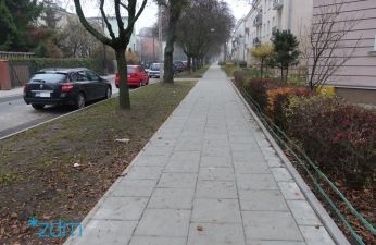 Wyremontowany chodnik na ul. Podstolińskiej