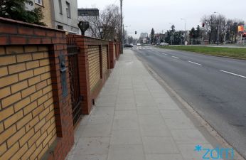 Wyremontowany chodnik na ul. Grochowskiej