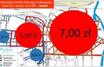 Stawki za pierwszą godzinę parkowania - od 1 lipca 2020