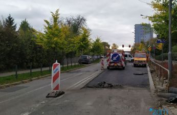 Kolejny etap prac na skrzyżowaniu ulic Hetmańskiej i Dmowskiego