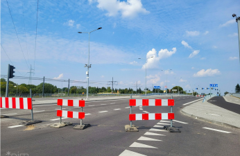 Od soboty, 27 sierpnia, kierowcy będą mogli korzystać z nowych wiaduktów drogowych nad ul. Lechicką fot. PIM